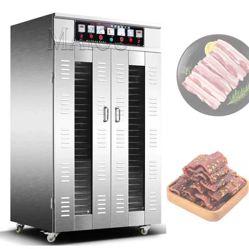 

Commercial 40-layer food dehydrator 220v stainless steel vegetable fruit dryer machine sausage meat tea pepper drying machine