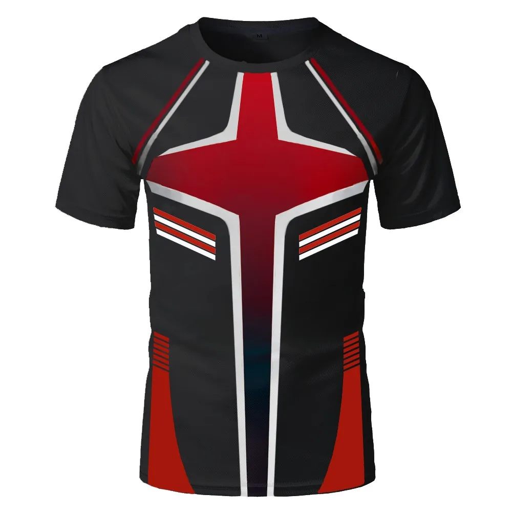 

Summer New Simple 3d Printed Men's Cycling Wear Running Cycling Clothes Striped Men's Ladies O Neck Outdoor Sportswear 2022