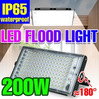 200w led outdoor spotlights ip65 waterproof floodlight led reflector garden light for exterior lighting led projectors wall lamp