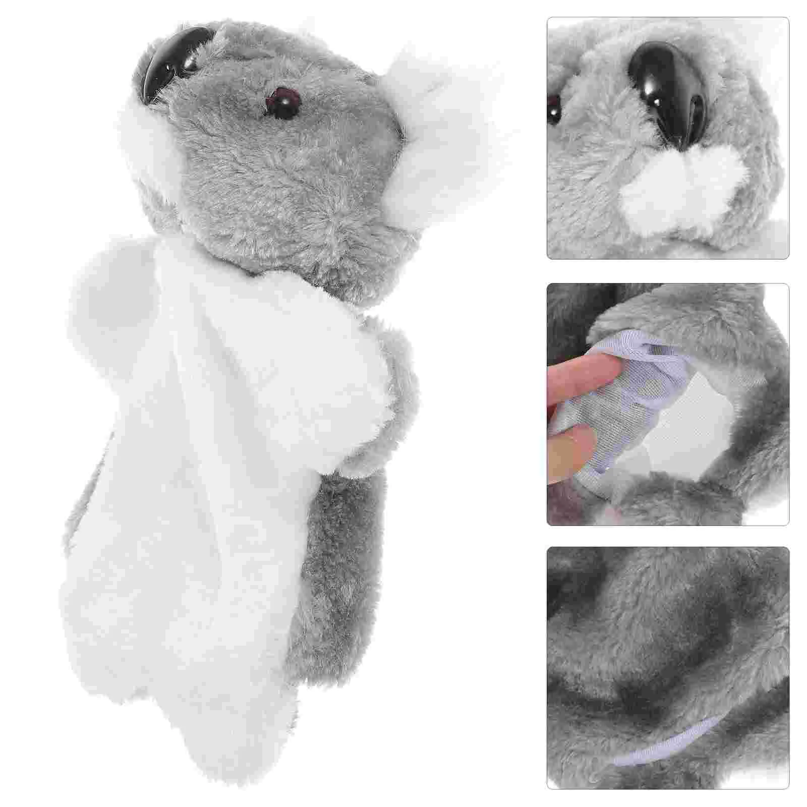 

Hand Puppet Early Education Toy Animal Finger Puppets Educational Animals Koala Plush Cartoon Hands Toddler