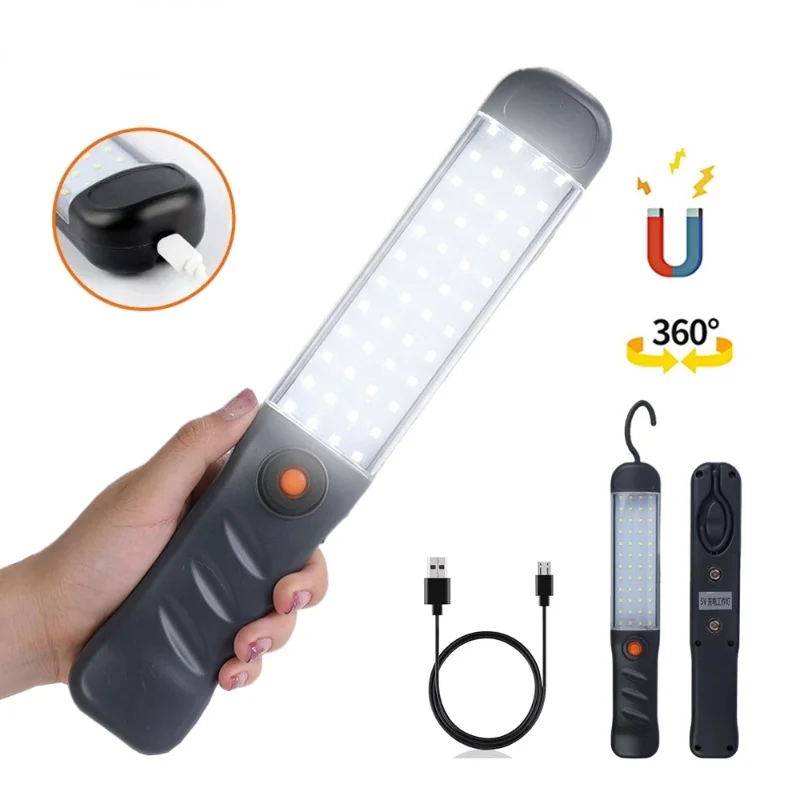 

LED Light Working Lamp Multi Function Wireless Emergency Light USB Rechargeable