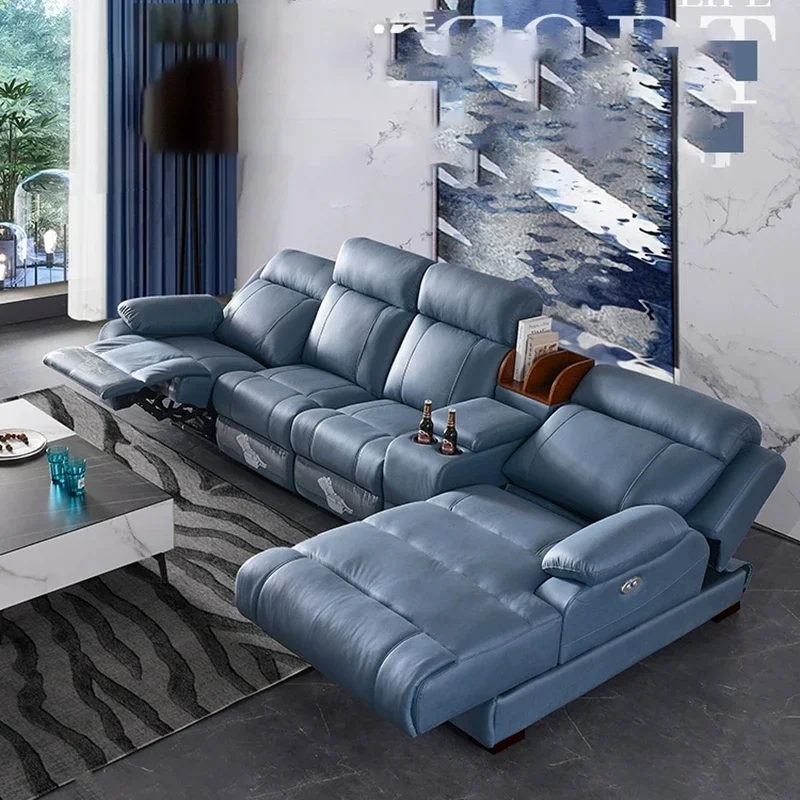 

Accent Sectional Sofa Recliner Chair Bed Lounge Modern Electric Sofa Luxury Poltrona Relax Living Room Sofa Set Furniture