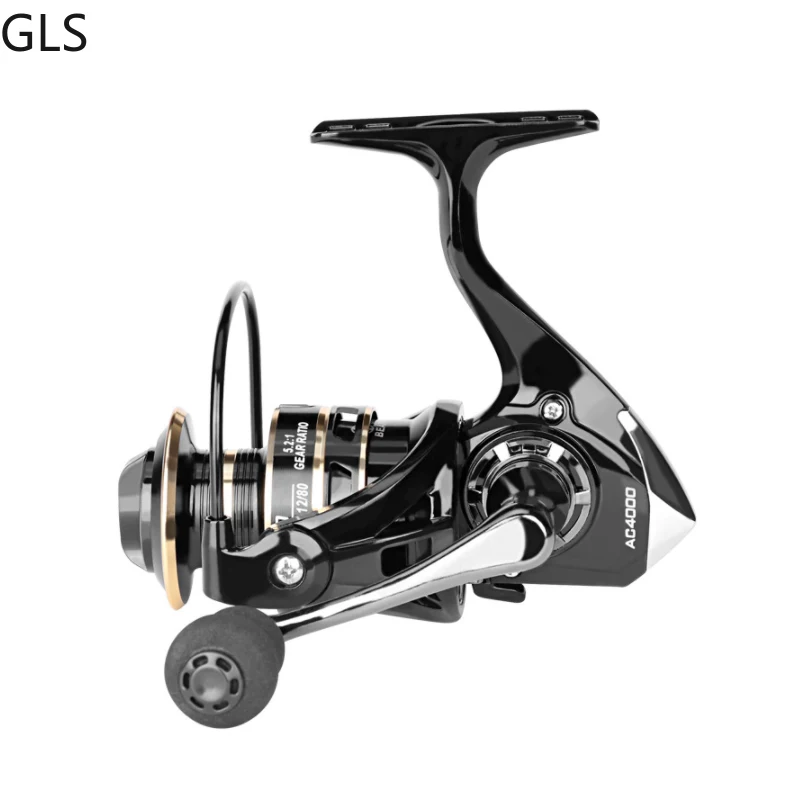 

Brand New 2000-7000 ac-Series Max Drag 12kg Spinning Fishing Reel 5.2:1 Gear Ratio EVA Non-slip Grip Fishing Coil