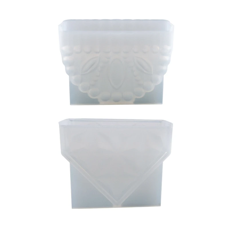 

Business Card Holder Silicone Molds Epoxy Resin Casting Mould for Office Decor