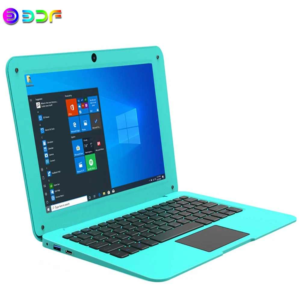 Mini Laptop 10.1Inch Portable Computer Ultra Thin Notebook With Android 12 A133 2GB RAM and 64GB Storage With Android 12 OS