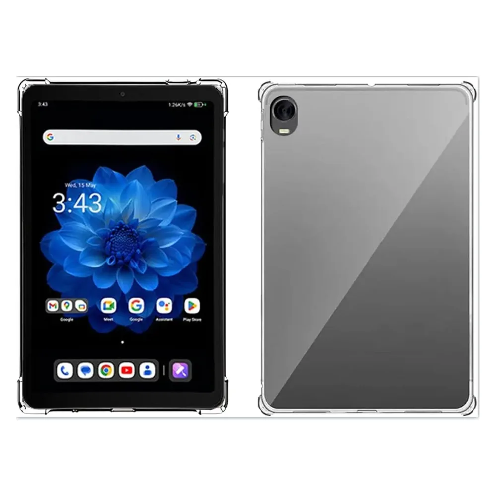 Фото Чехол Funda для Alldocube iPlay 60 Mini Turbo/Pro, чехол 8,4 дюйма, прозрачная задняя крышка из ТПУ для планшетного ПК с 4 противоударными подушками безопасности №2