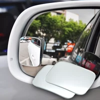 car accessories frameless car blind spot mirror wide angle 360 degree adjustable universal auto safety driving auxiliary rearvie