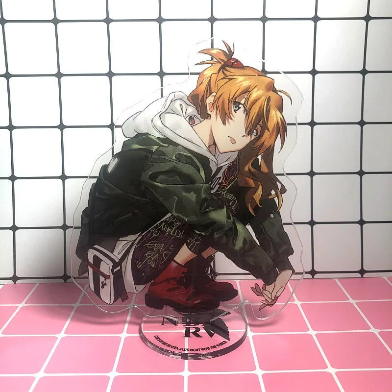 Акриловая подставка аниме Asuka Langley Soryu Ayanami Rey Makinami периферийные милые Мультяшные настольные украшения кавайные коллекционные товары (art.: 3920c896c2dac) - 3920c896c2dac