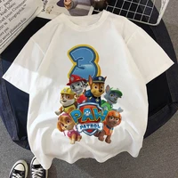 paw patrol mens t shirt chase puppy happy birthday numbers womens t shirt summer funny couple clothes