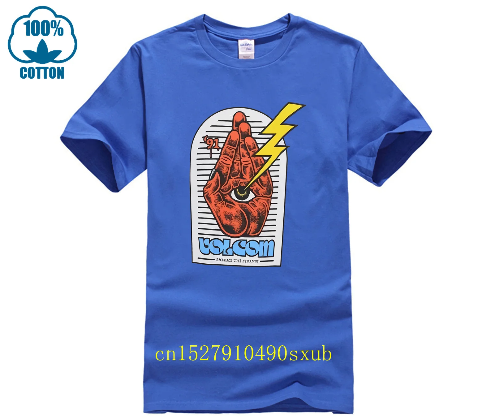 Белая футболка Volcom Eyedle Hands