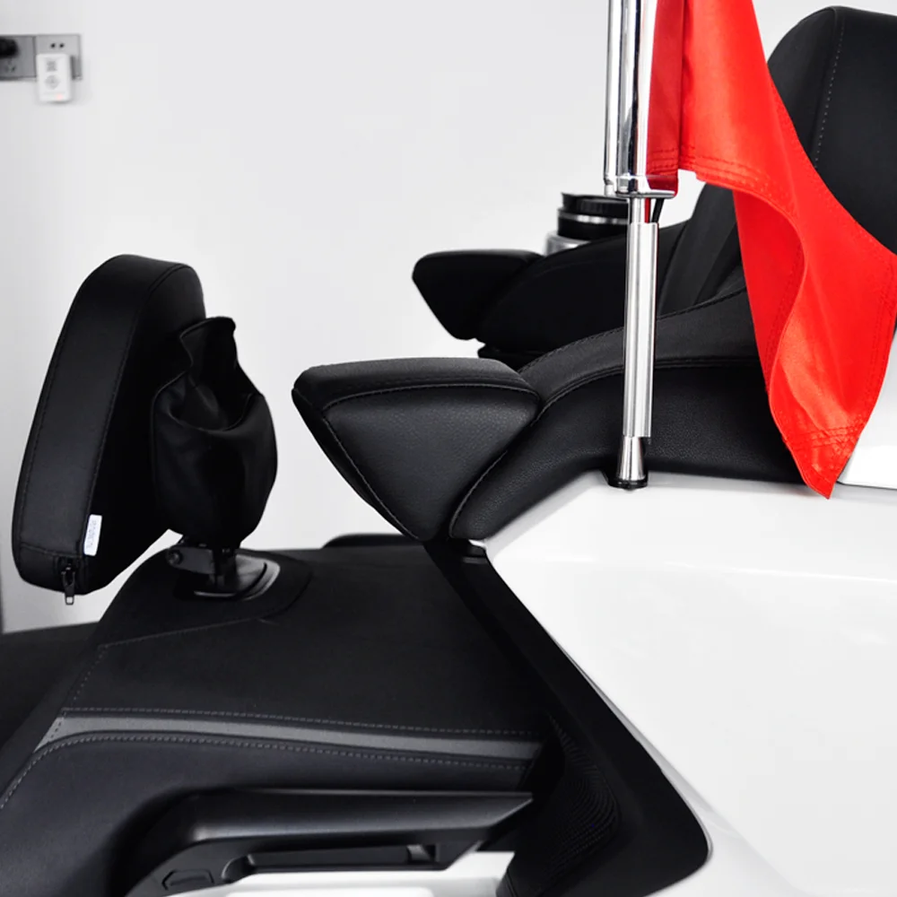 

2021-2023 For Honda Gold Wing 1800 GL1800 Motorcycle Rear Box Passenger Armrests Pillow Left&Right Fits Black Fixed Arm Rests