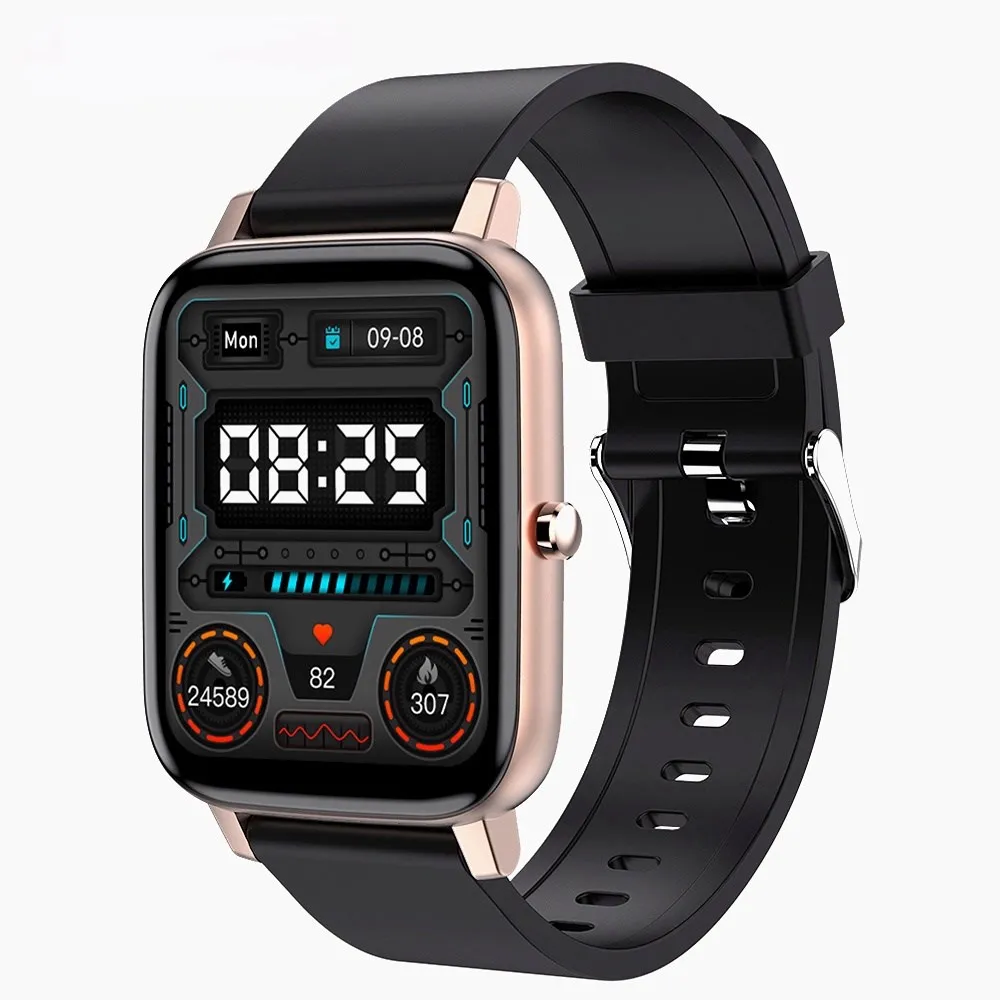 

2022 H80 Smart Horloge Mannen Sport Fitness Tracker 1.69Inch Touch Screen Smartwatch Vrouw Bluetooth Klok Voor Ios Android Hot