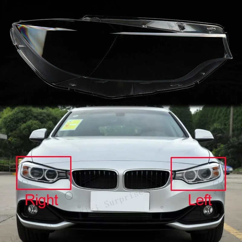 Стекло крышки линзы фары для BMW M4 серии 4 F32 F33 F36 F82 2013 2014 2015 2016 стекло абажур