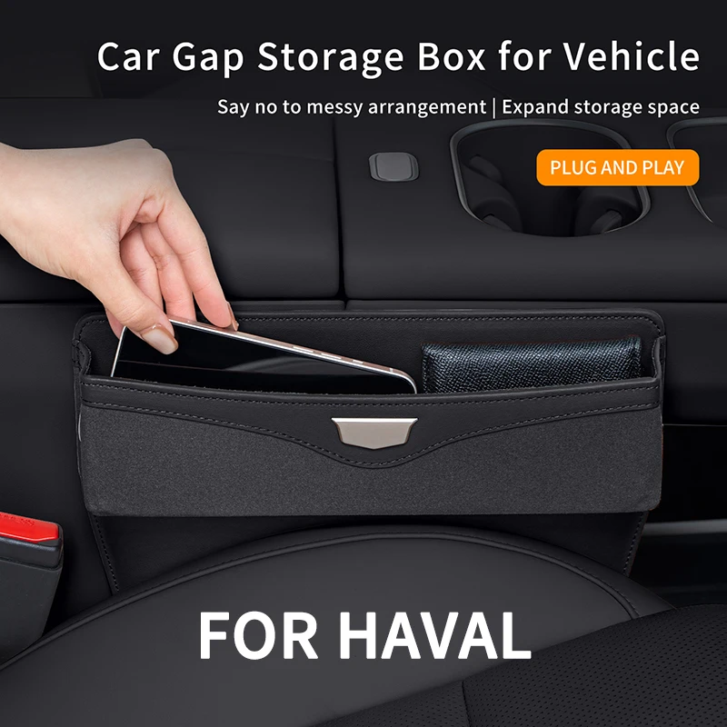 Фото Для Haval H6, Dargo, Jolion, HEV, H3, H2, F7, F7X, H9, H5, M4, New H9 2nd: Органайзер-кейс для хранения в зазоре автомобильного сиденья, аксессуары №3