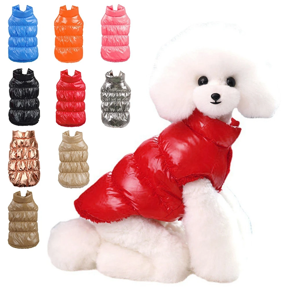 

Пуховик, пальто для щенков, одежда для маленьких и средних собак, теплая одежда для собак, зимний костюм для французского бульдога, кошек, домашних животных