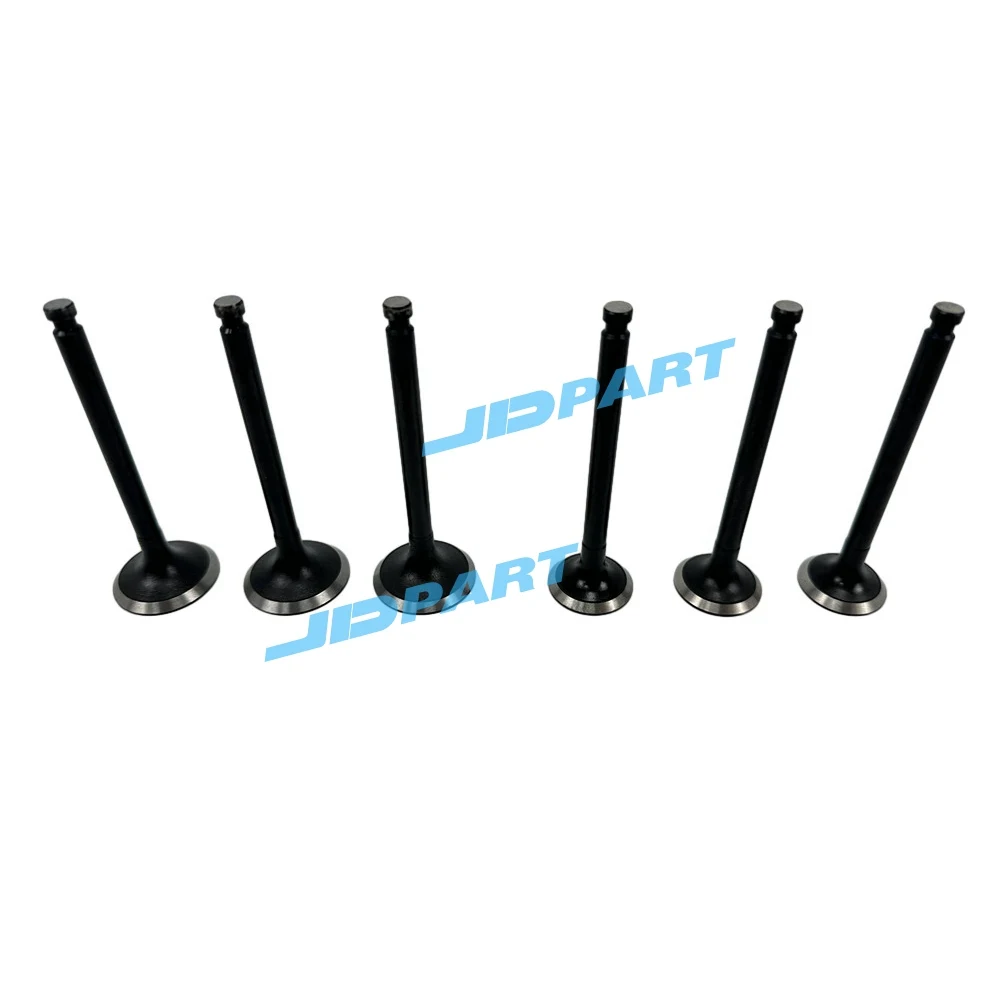 Впускной и выпускной клапан для двигателей Yanmar 3T75 6 шт.