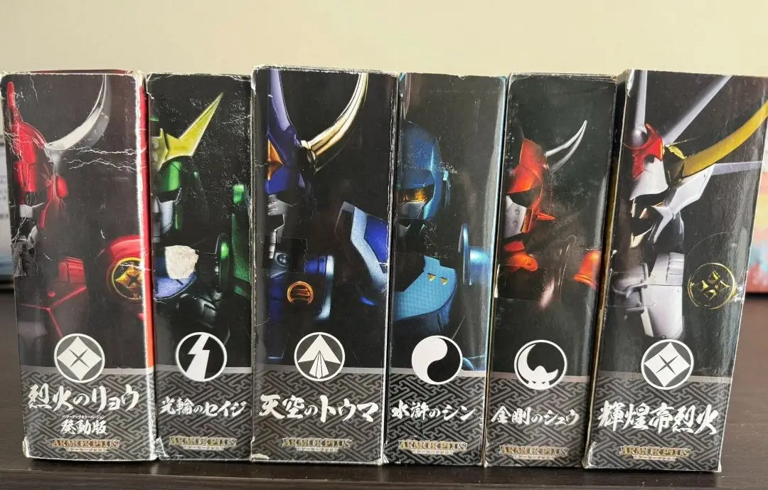 В наличии: Коллекционная фигурка Sentinel Yoroiden Samurai Troopers Ronin Blaze Flame God, модель аниме-персонажа, кукла, экшн-фигурка (art.: 3920d989ec207) - 3920d989ec207