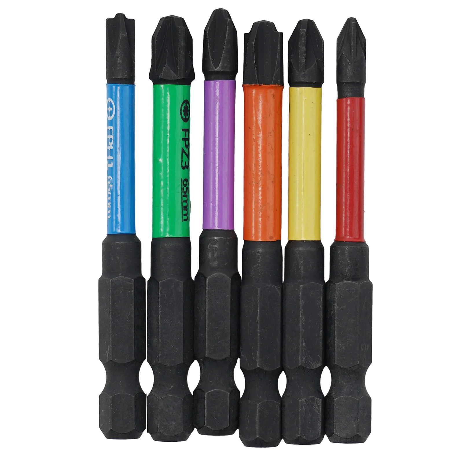 Магнитные специальные шлицевые крестовые отвертки 2/6 шт. 65 мм для электриков FPH FPZ