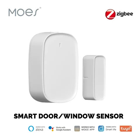 MOES Датчик открытия двери/окна Wi-Fi/ZigBee