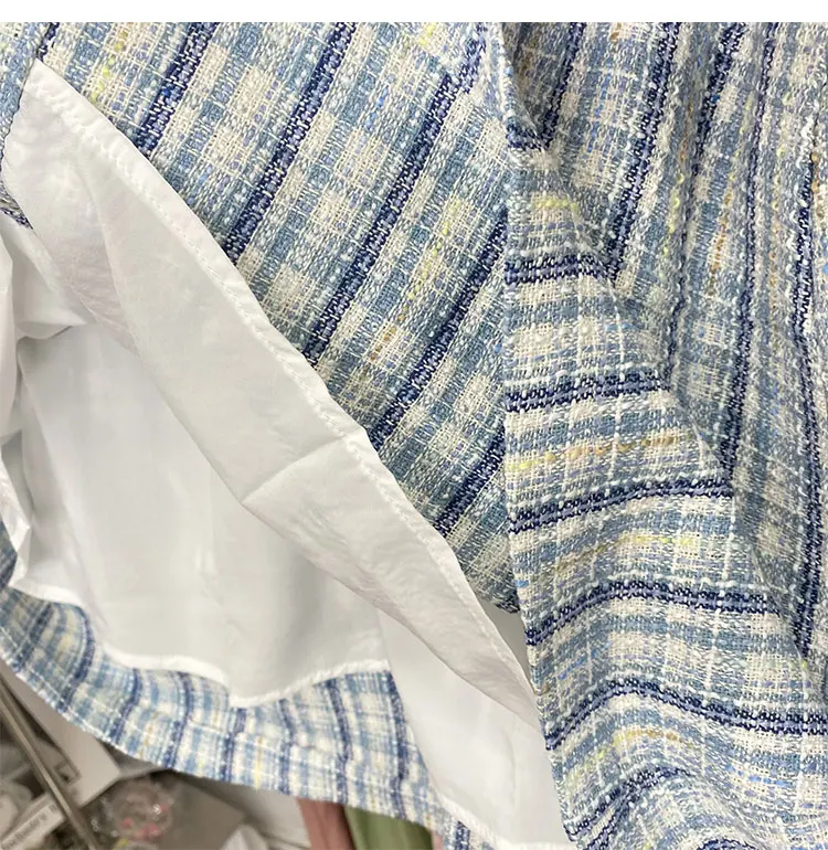 

Платье GWW0865 для снижения возраста, тяжелая промышленность, небольшой аромат, летнее новое платье 2022, плотное покрытие, тонкий детский воротн...