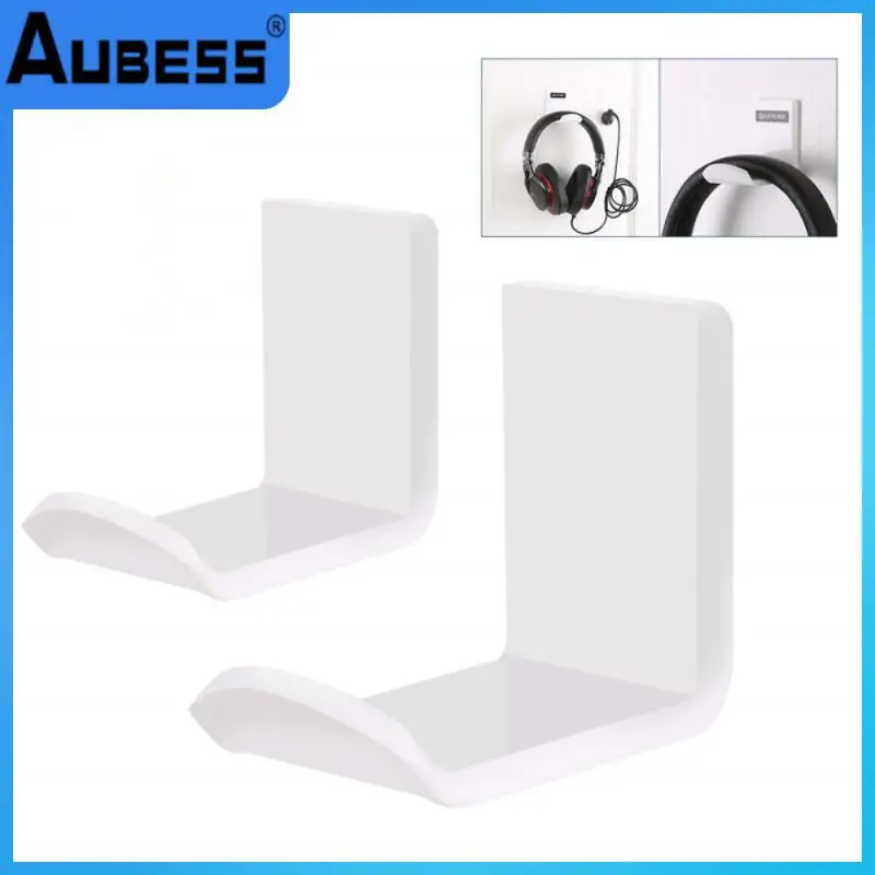 

Gaming Headphone Stand Portable Black Display Rack Universal Desktop Headset Bracket Office Accessories Headphone Office Hanger