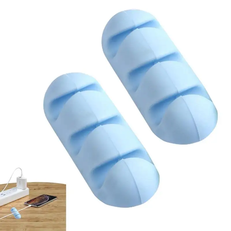 

Cord Clips Self Adhesive Cord Organizer For Desk 2pcs Cord Organizer Desk Cable Management Wire Holder System Cord Clips Home