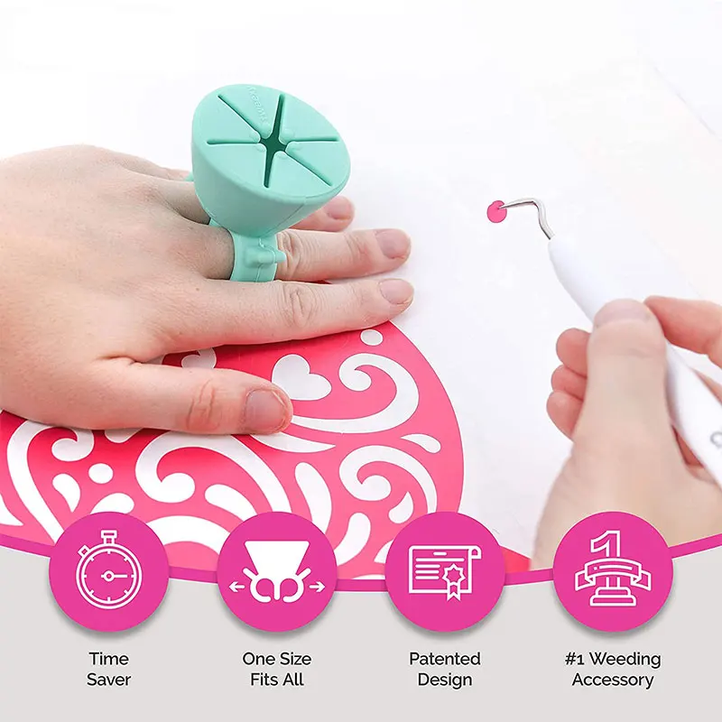

1PCS Vinyl Waste Collector Silicone Storage Box Weeding Waste Storage Box For Cricut Tool Accessories