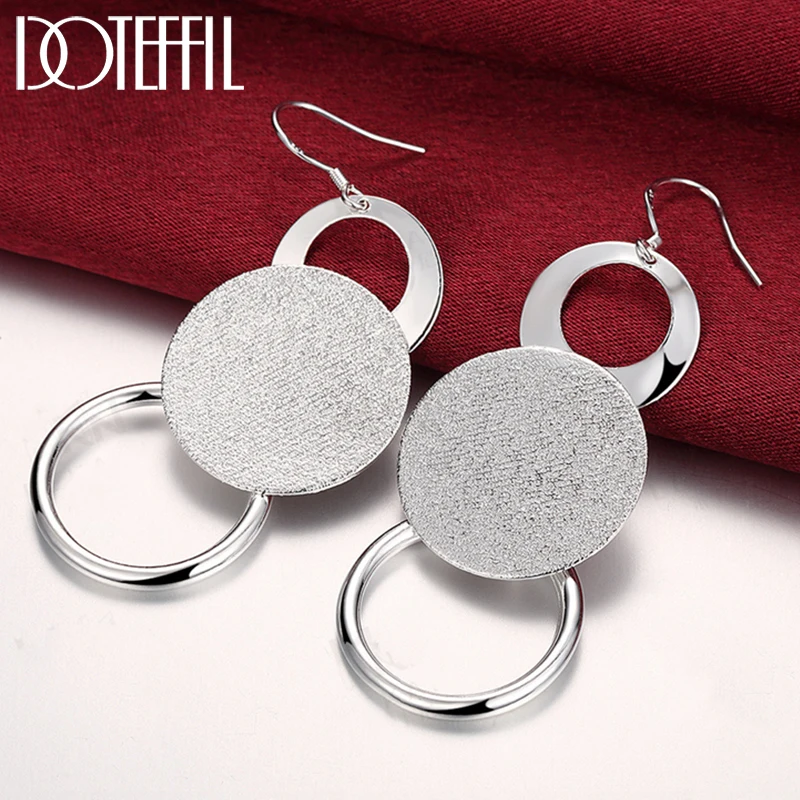 

Женские серьги-подвески из серебра 925 пробы