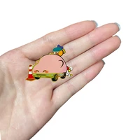 d0414 game character enamel pins animated cute brooch clothes backpack lapel badges fashion jewelry accessories for kids gifts