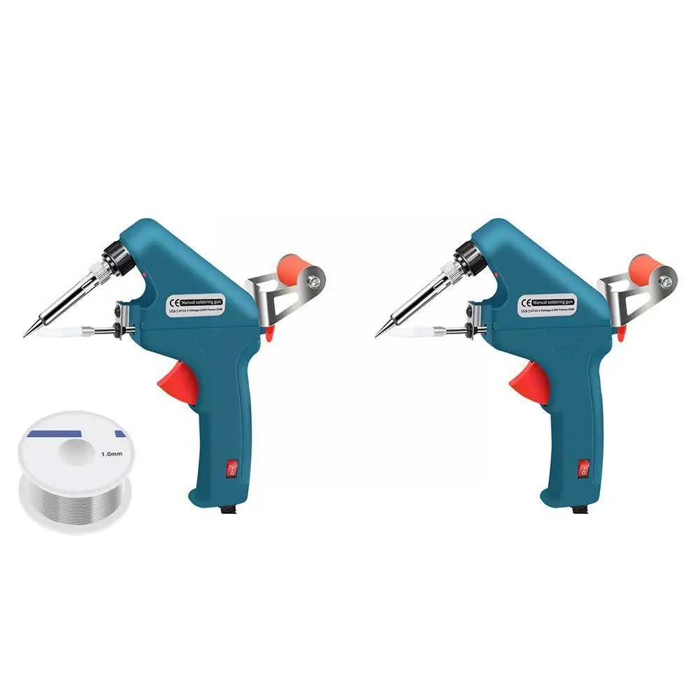

60W Soldering Iron 110V/220V US/EU Hand-Held Internal Electric Automatic Tool Tin Iron Soldering Repair Gun Welding Heating I0K3