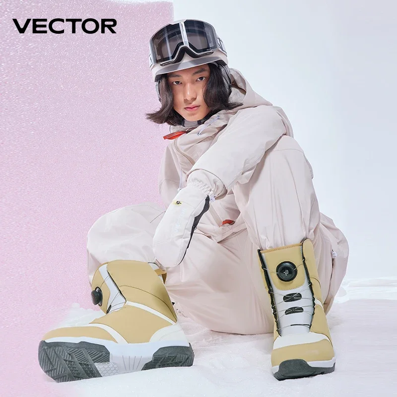 VECTOR профессиональная женская и мужская лыжная обувь теплые непромокаемые