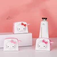 kawaii sanrio accessories hellokittys cartoon toothpaste squeezer bathroom decoration bath facial cleanser storage girls gift