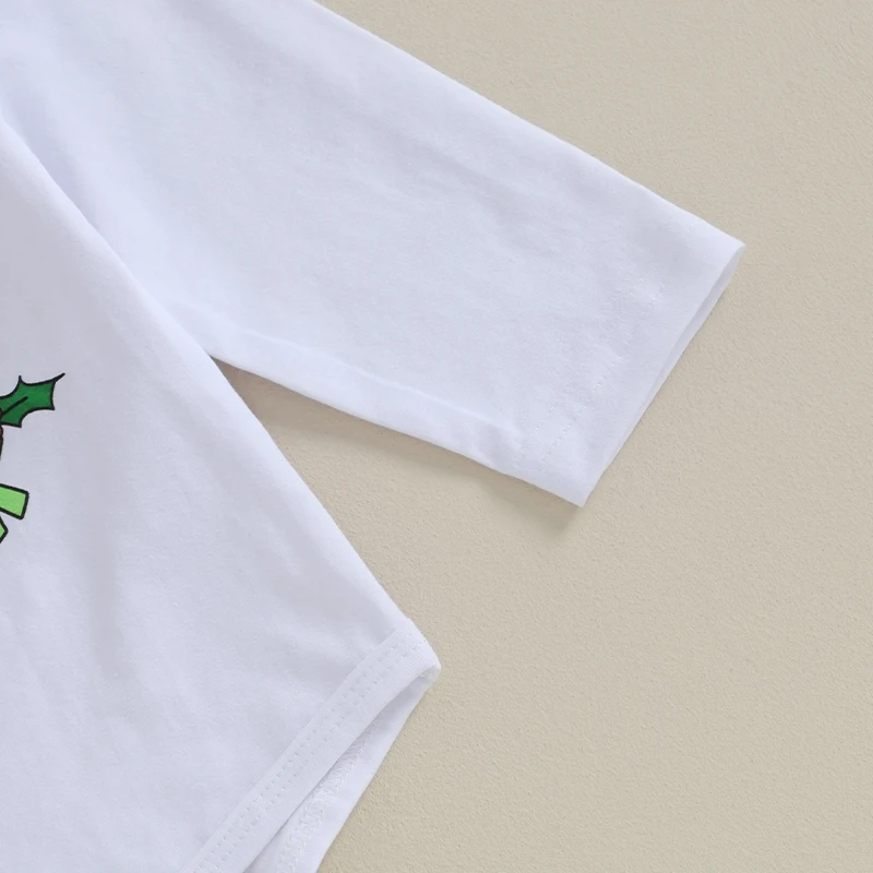 

Newborn Christmas Outfit Boy Stink Stank Stunk Bodysuit Romper Jogger Pants Xmas Costumes Coming Home Winter Clothes