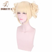 foruiya synthetic hair japanese animation cosplay headdress wig cross dressing talent split tiger mouth clip synthetic hair wig