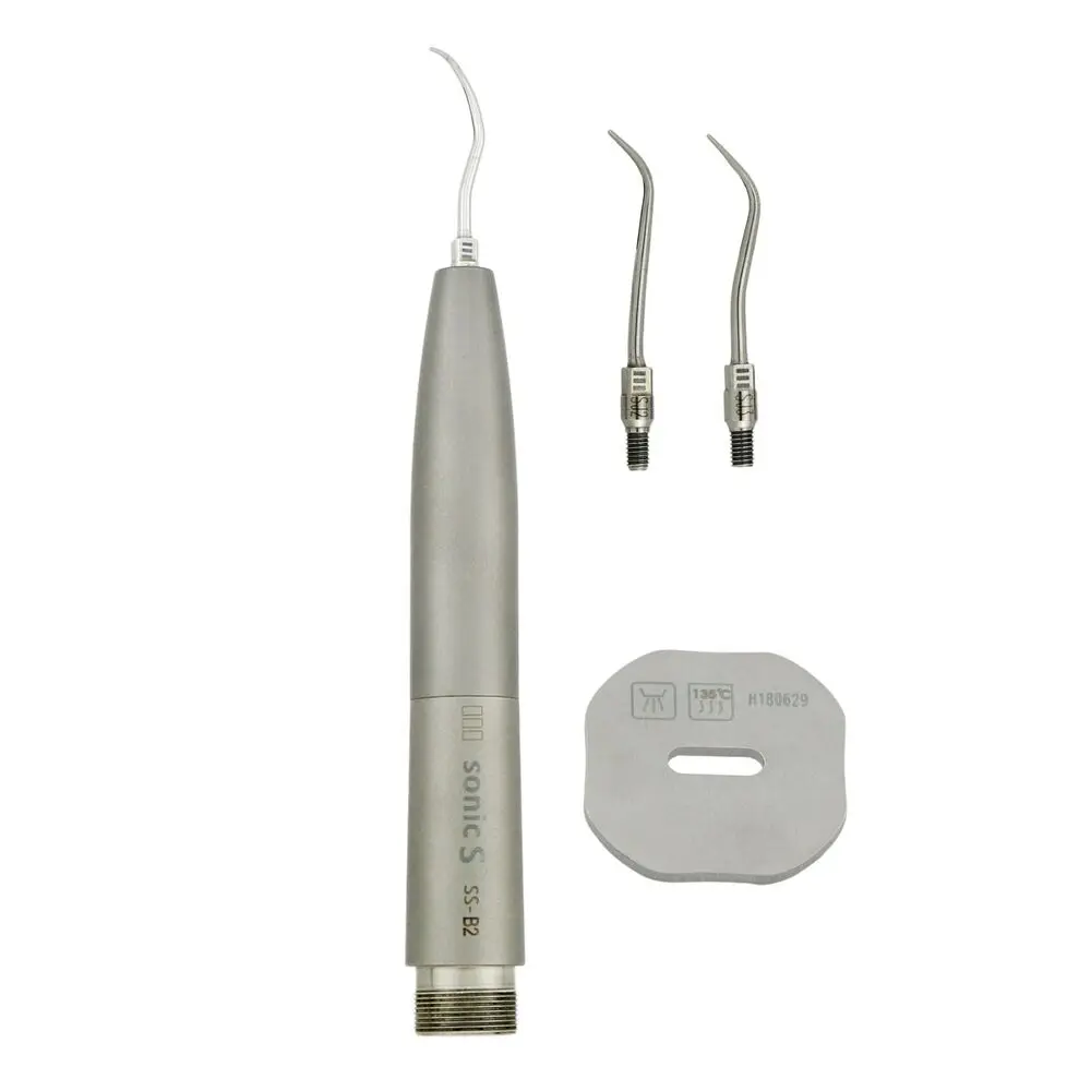 Dental Air Scaler Handpiece Sonic S 2Holes 3Tips fit KAVO Hygienist SS-B2