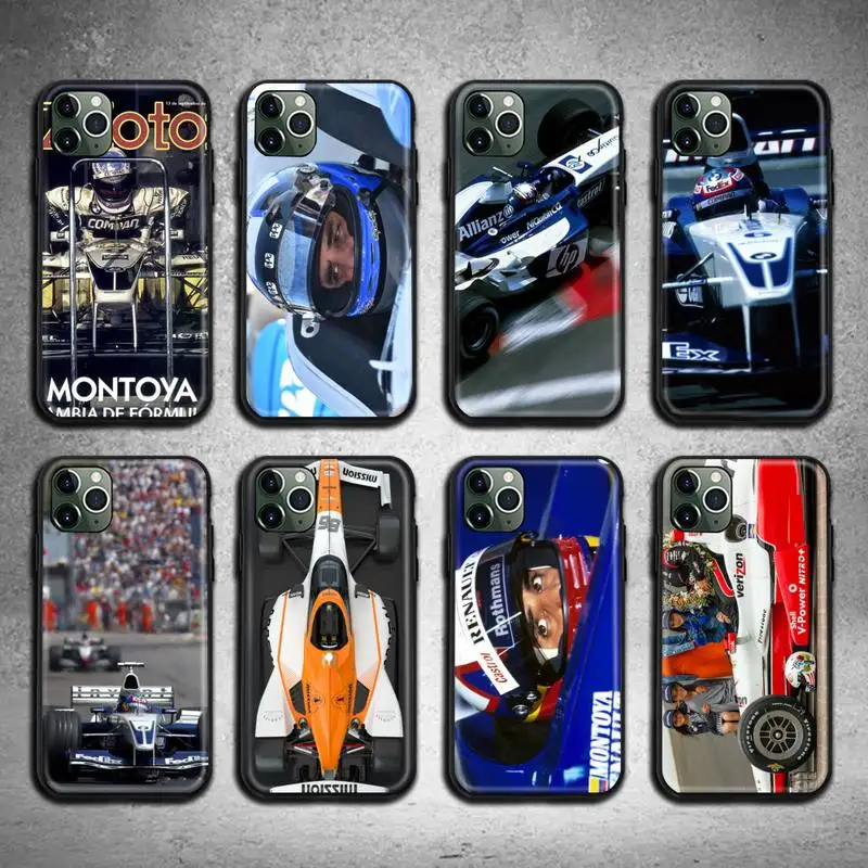 

Juan Pablo Montoya Phone Case For iphone 13 12 11 Pro Max Mini XS Max 8 7 6 6S Plus X 5S SE 2020 XR cover