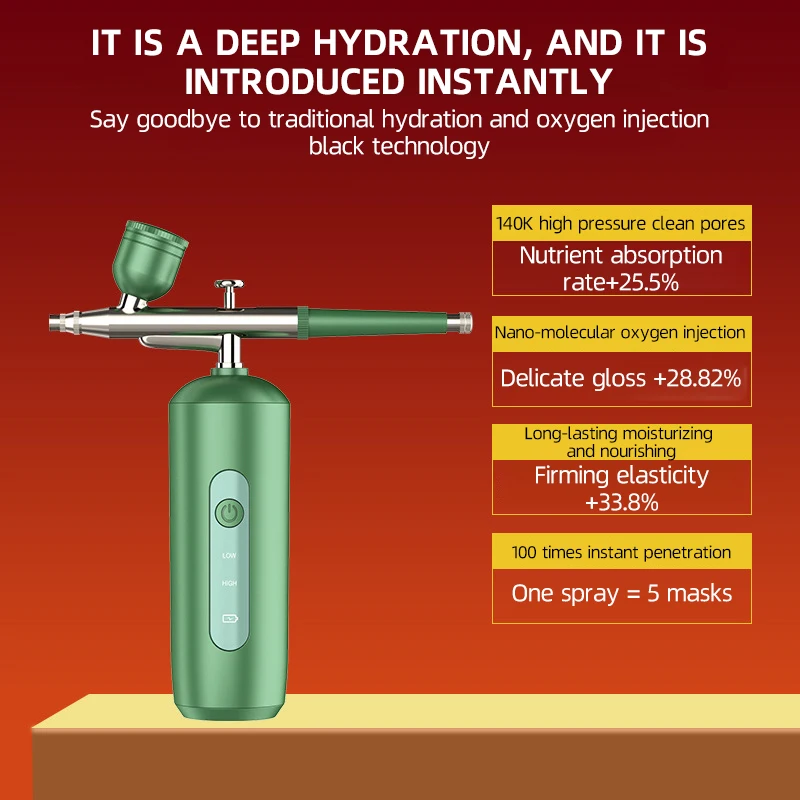 Распылитель для лица спрей воды увлажняющий отпариватель косметология