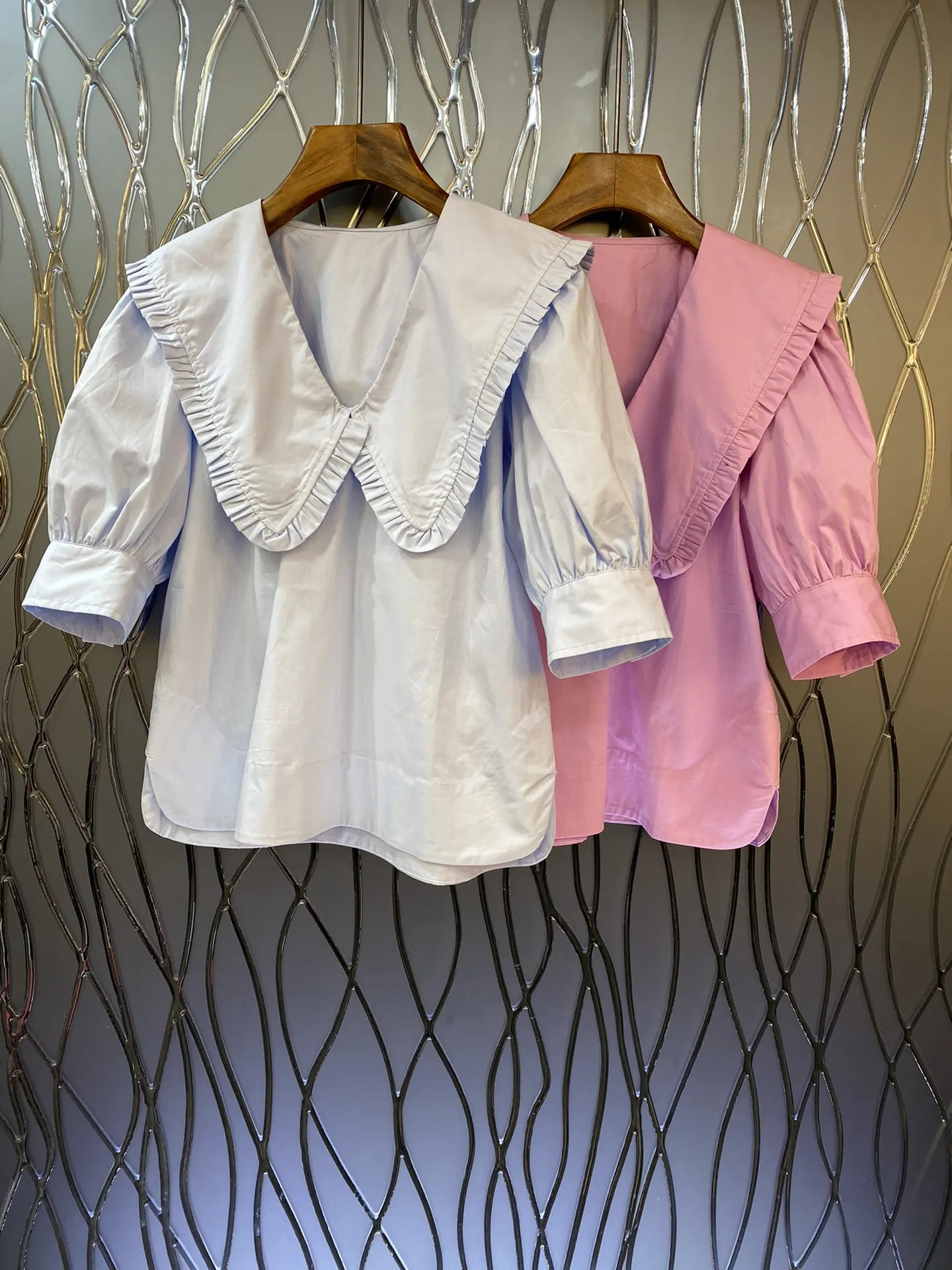 

2023 Early Spring Fashion New Women's clothing Col claudine top 0329