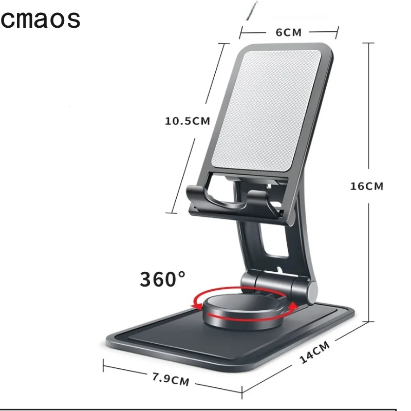 cmaos universal desktop mobile phone holder stand for iphone ipad adjustable tablet foldable table cell phone desk stand holder free global shipping