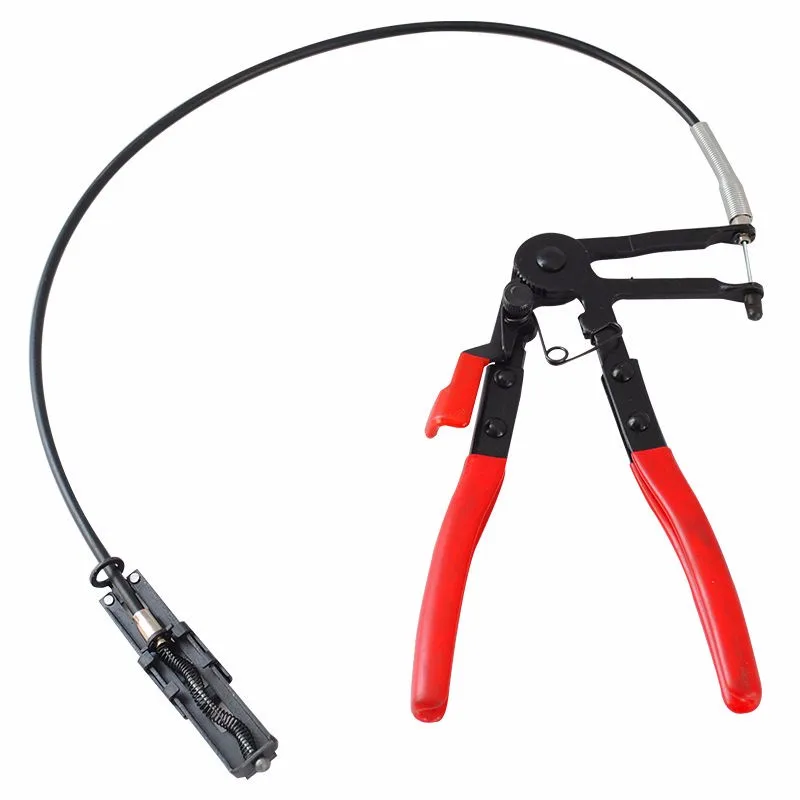 

Auto Vehicle Tools Cable Type Flexible Wire Long Reach Hose Clamp Pliers for Car Repairs Hose Clamp Removal Hand Tools Alicate