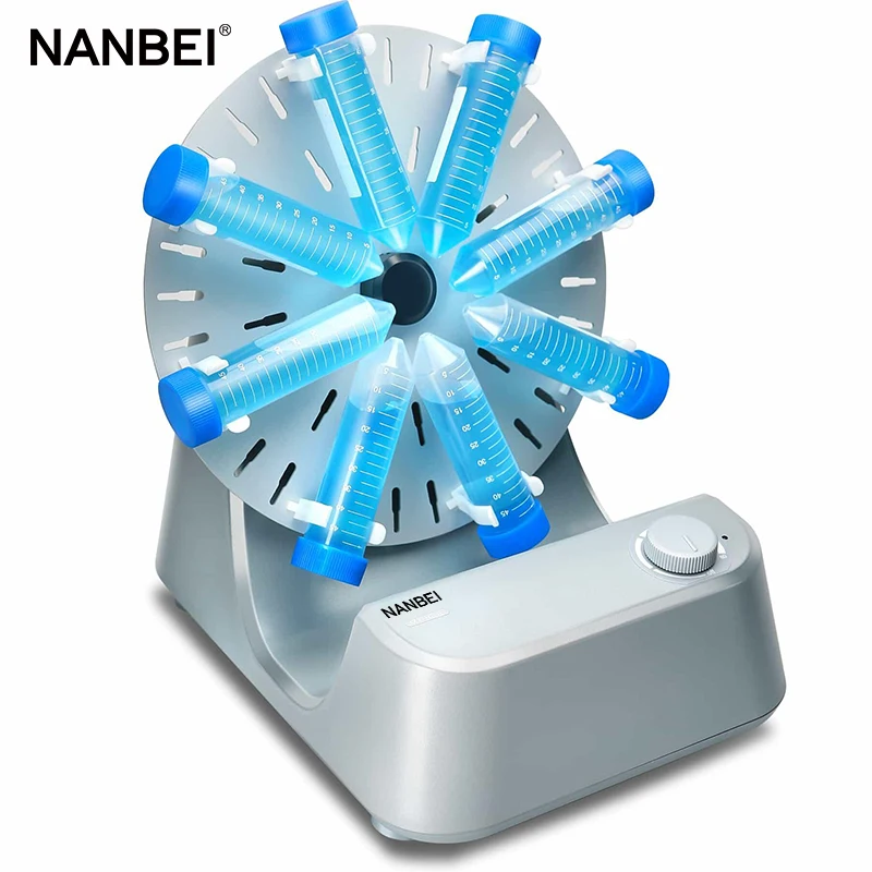 

0-80rpm continuous lab tube roller mixer rotator