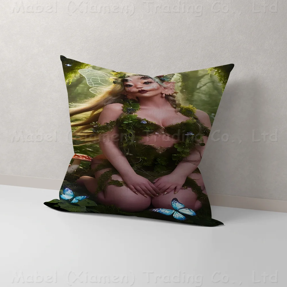 Singer M-Melanie Martinez P-Portals Pillow Anime Sofa Bed Head Cover Cushion 45x45 Cm Fashion