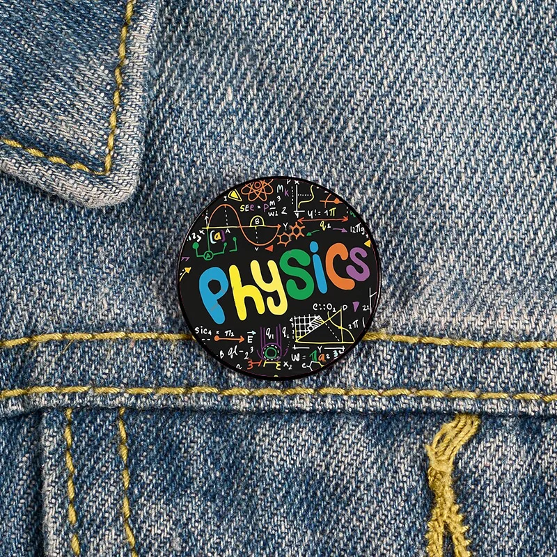 

Amazing Science Black Background Customized Cute Brooch Shirt Lapel Teacher Handbag Badge Cartoon Gift Brooch