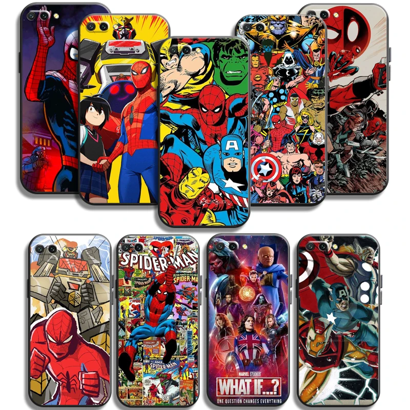

Marvel Avengers Phone Cases For Huawei Honor P30 P30 Pro P30 Lite Honor 8X 9 9X 9 Lite 10i 10 Lite 10X Lite Soft TPU Back Cover