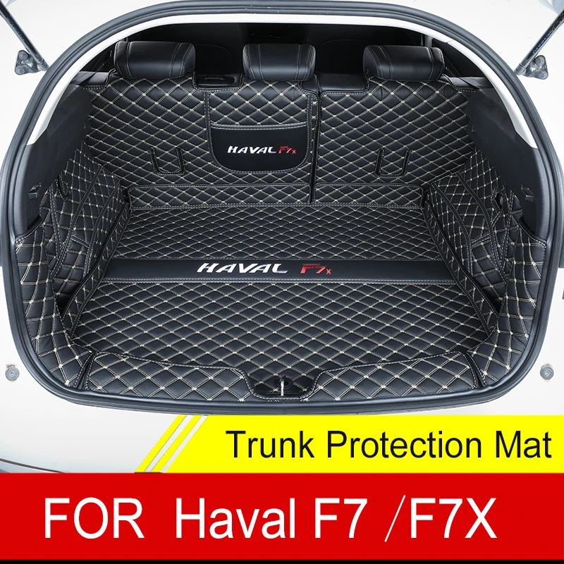 

Custom Trunk Mats For Haval F7 F7X 2020 2021 2022 Durable Cargo Liner Boot Carpets Accessories Interior Cover