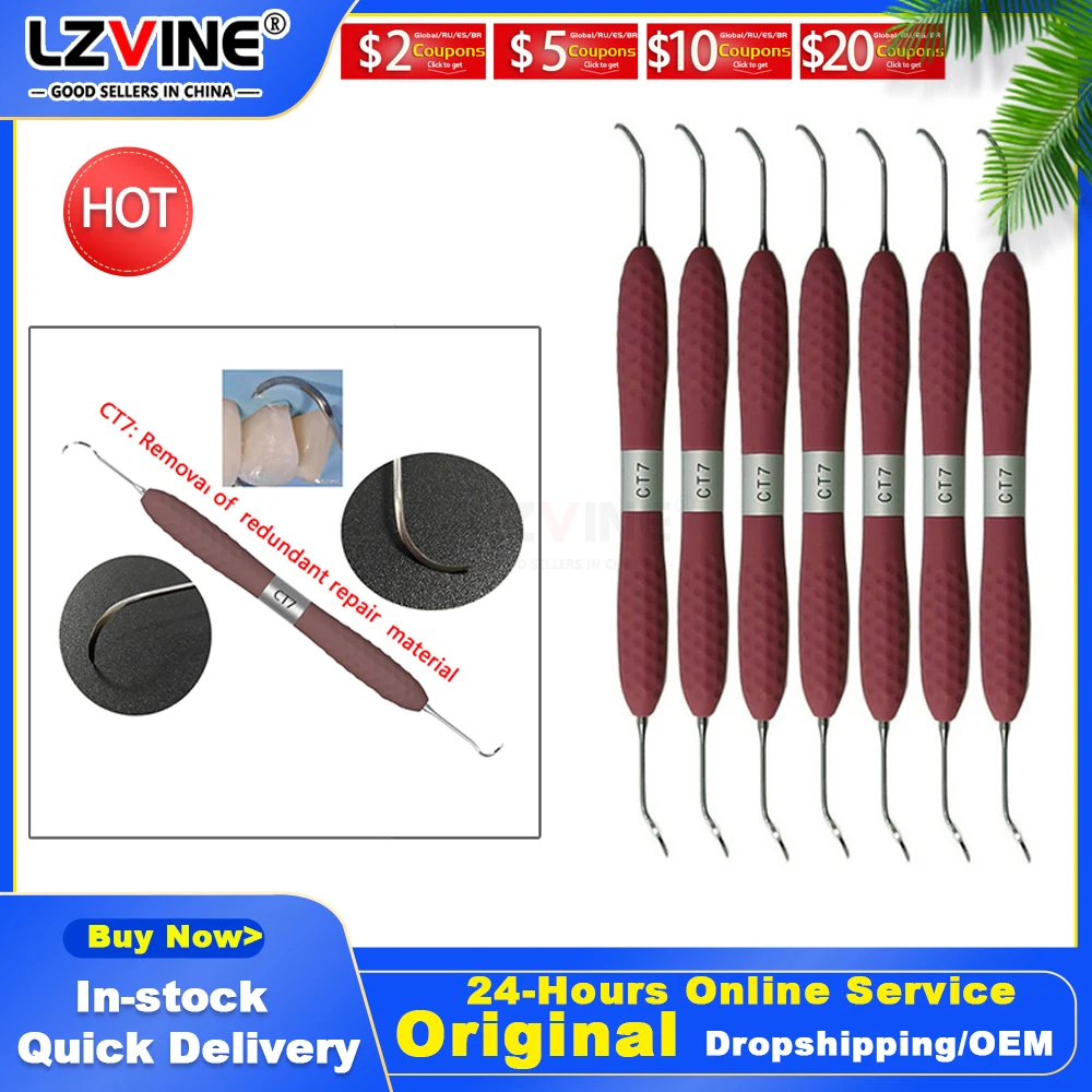 

1Pcs Dental Tools Scaler Instruments Dental Hand Instrument Aesthetic Resin Restoration Kit lm Box Materials Equipment Products