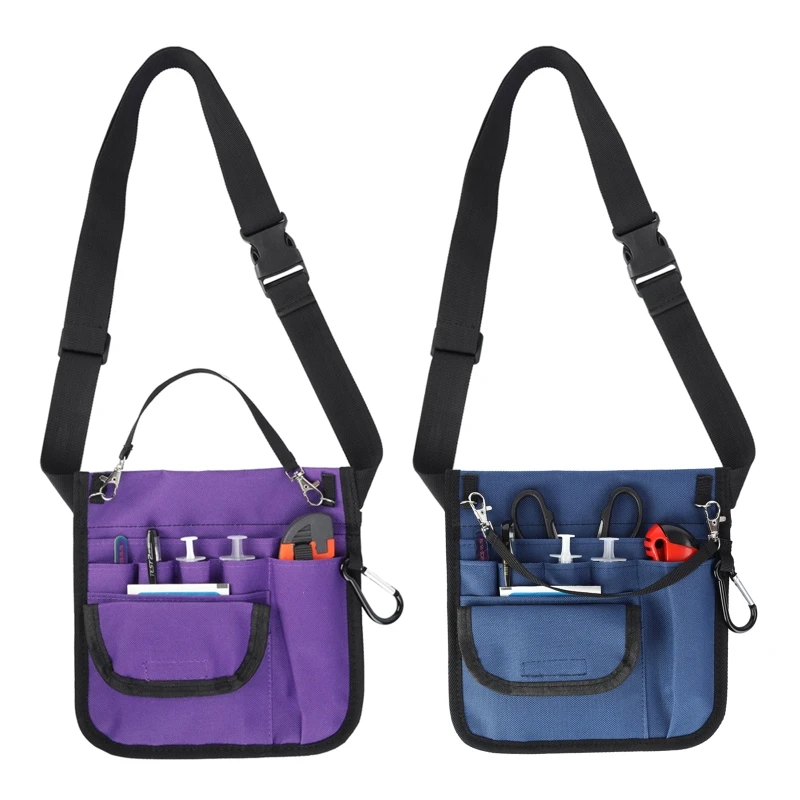 

Nurse Fanny Pack Practical Oxford Cloth Waist Bag Tape Holder Utility Belt Organizer Bag for Emergency Supplies Students