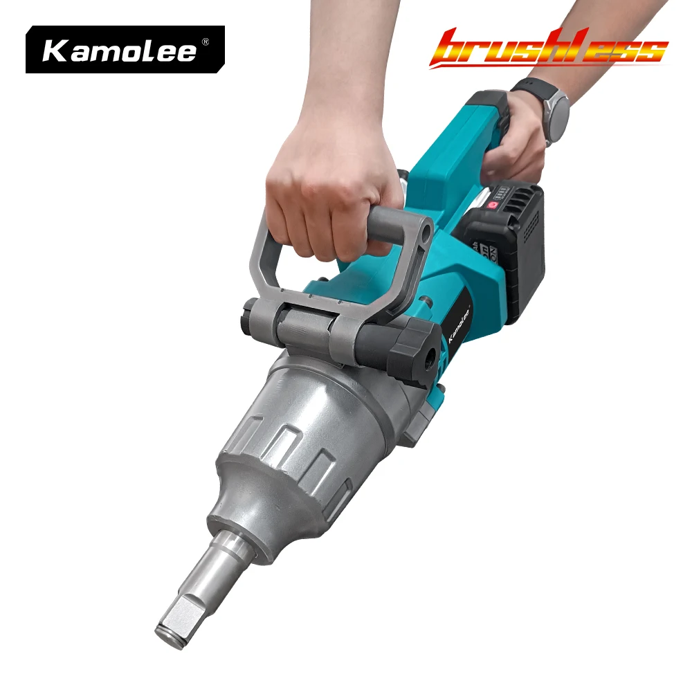Kamolee 5800 Нм крутящий момент 1 дюйм бесщеточный электрический ударный гайковерт
