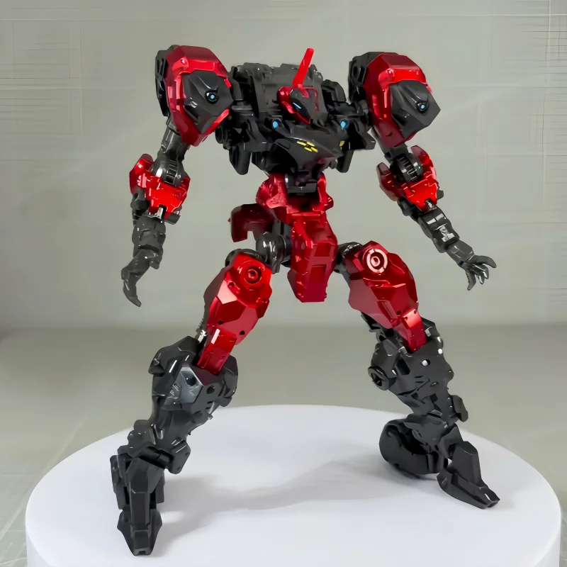 Фото Сборная модель Bigfirebird Build Posable Assembly Mecha в масштабе 1:60, ND 01, Оригинальный Демонический Птичий Человек, красно-черный, коллекционный, для взрослых хоббистов №4
