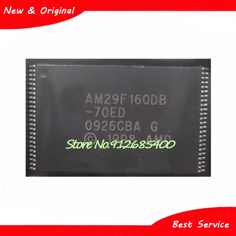 

5 Pcs/Lot AM29F160DB-70ED AM29F160DB-75EC AM29F160DB-90EC AM29F160DB TSOP48 New and Original In Stock